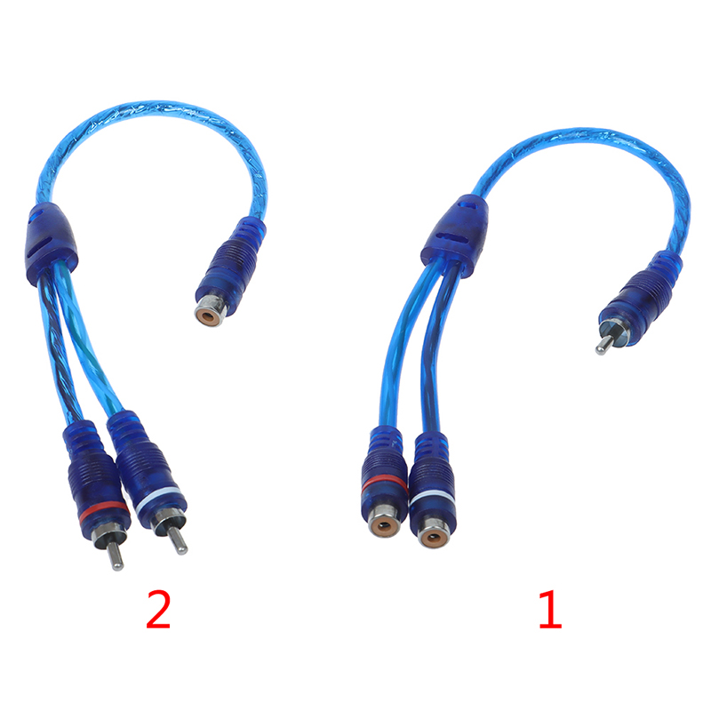 1pcs High Quality Car MP3 Audi - Audio Splitter Y 评论和价格
