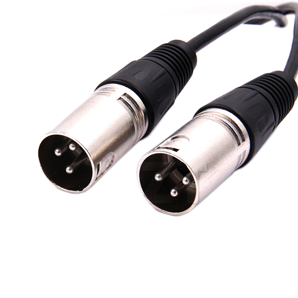 30cm 3 Pin XLR FEMALE Jack To  - Audio Splitter Y 评论和价格