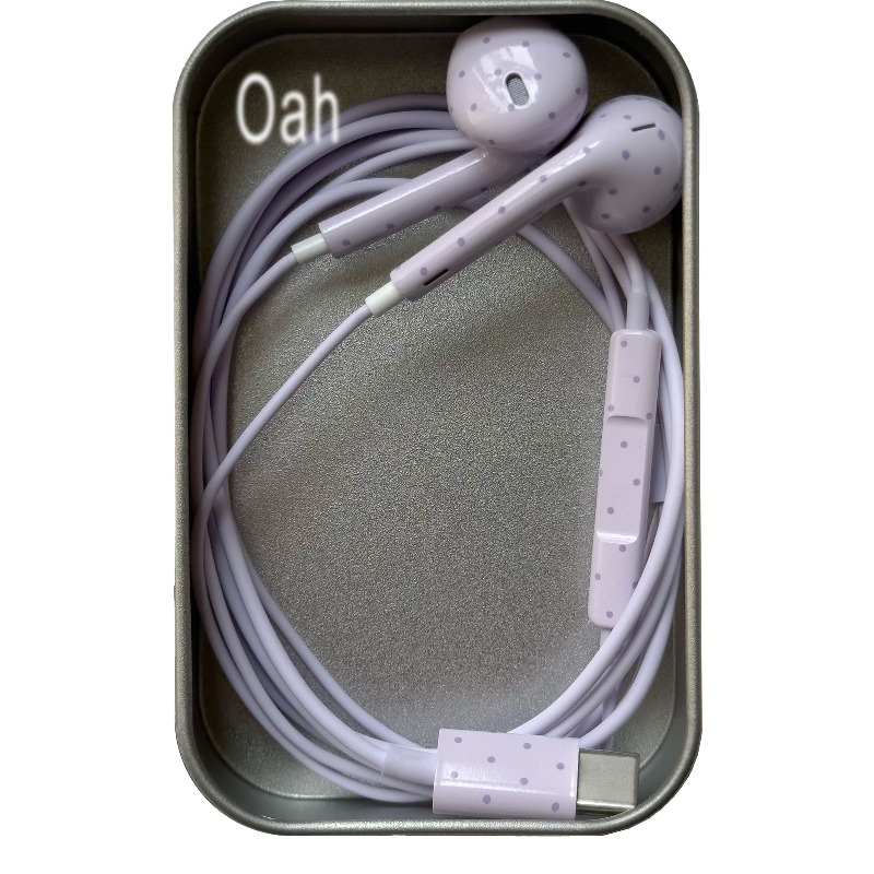 Oah Polka Dot Wired Earphones  - Usb C Earphone 评论和价格