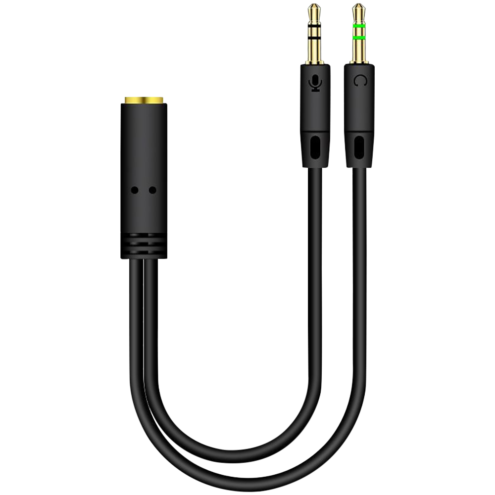 3.5mm Jack 2 Male To 1 Female  - Audio Splitter Y 评论和价格