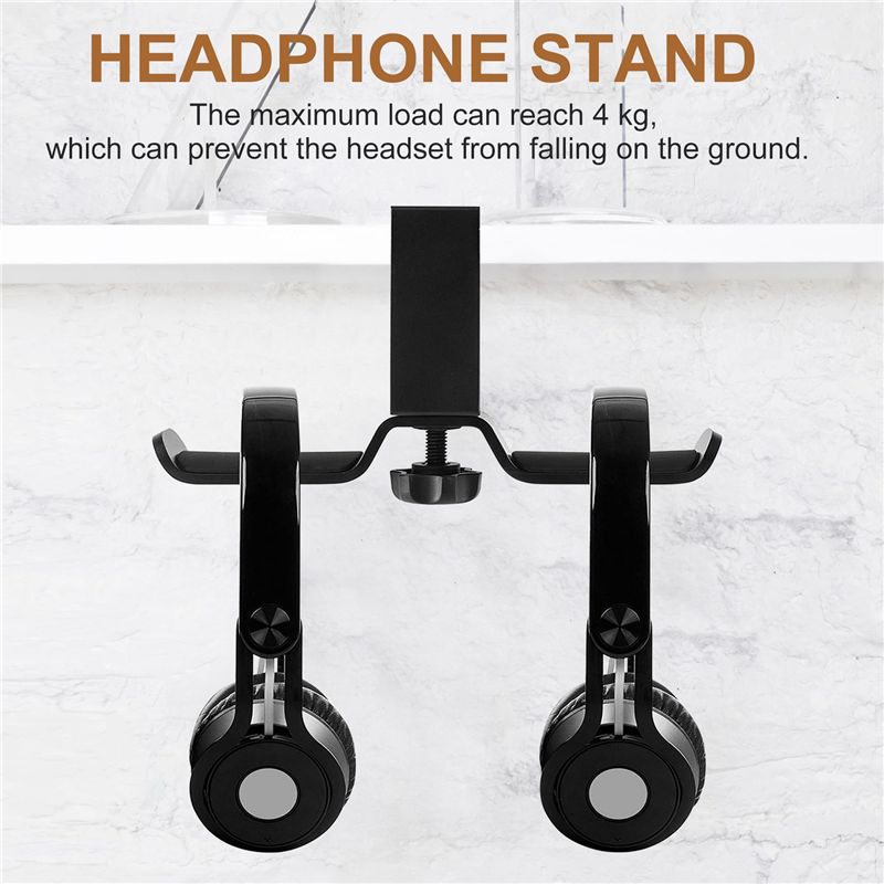 Leading-Dual Headphone Stand U - Headphone Stand Desk 评论和价格